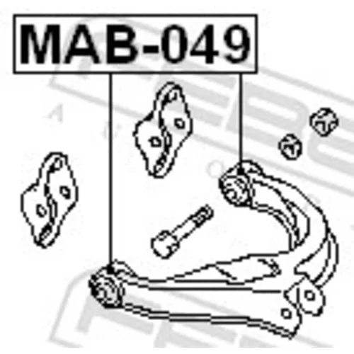 Uloženie riadenia MAB-049 /FEBEST/ - obr. 1