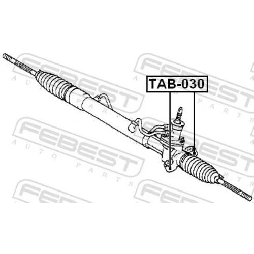 Uloženie prevodovky riadenia TAB-030 /FEBEST/ - obr. 1