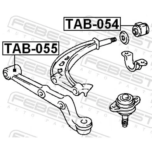 Uloženie riadenia TAB-055 /FEBEST/ - obr. 1