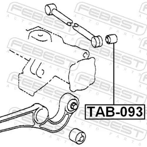Uloženie riadenia TAB-093 /FEBEST/ - obr. 1