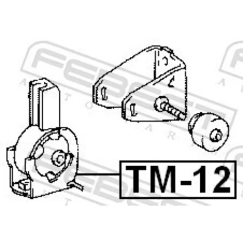 Uloženie motora TM-12 /FEBEST/ - obr. 1