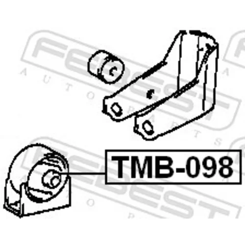 Uloženie motora TMB-098 /FEBEST/ - obr. 1