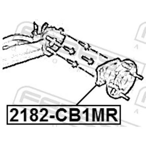 Náboj kolesa 2182-CB1MR /FEBEST/ - obr. 1