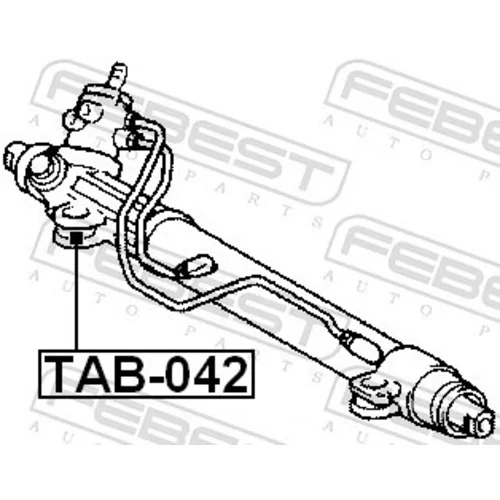 Uloženie prevodovky riadenia TAB-042 /FEBEST/ - obr. 1