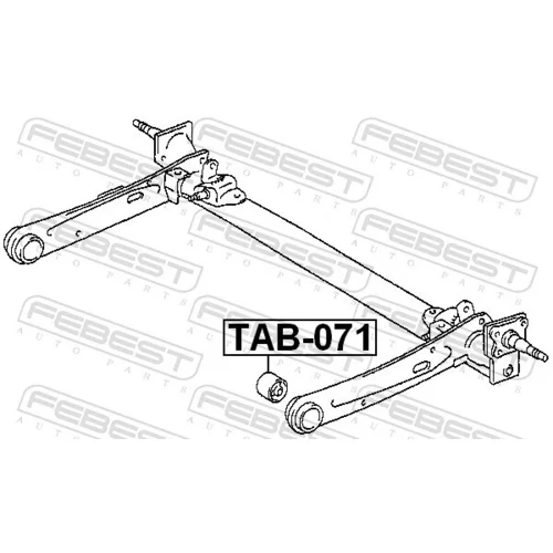 Uloženie riadenia TAB-071 /FEBEST/ - obr. 1