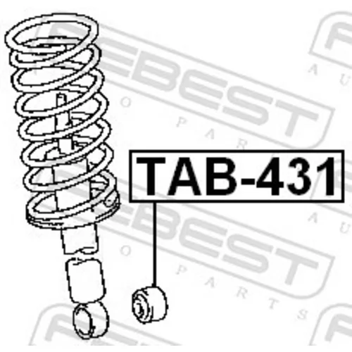 Puzdro, tlmič TAB-431 /FEBEST/ - obr. 1