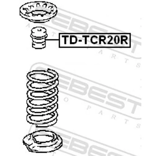 Doraz odpruženia TD-TCR20R /FEBEST/ - obr. 1