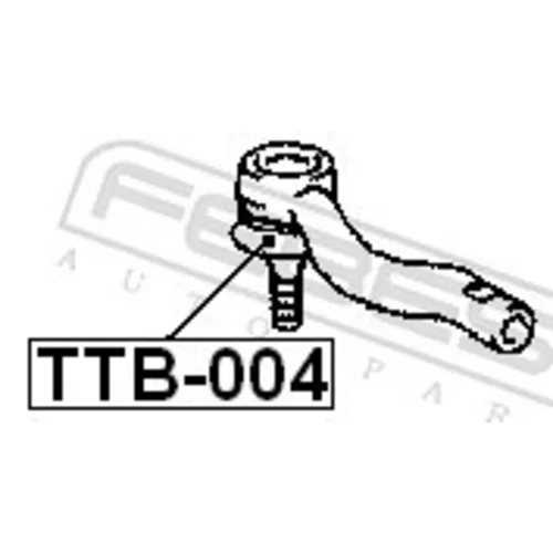 Opravná sada hlavy priečneho tiahla riadenia TTB-004 /FEBEST/ - obr. 1