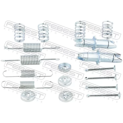 Sada príslušenstva čeľustí parkovacej brzdy FEBEST 0104-GRJ200R-KIT