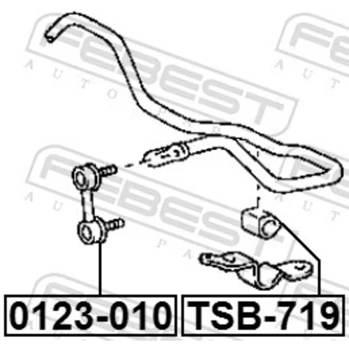 Tyč/Vzpera stabilizátora 0123-010 /FEBEST/ - obr. 1