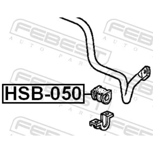 Uloženie priečneho stabilizátora HSB-050 /FEBEST/ - obr. 1
