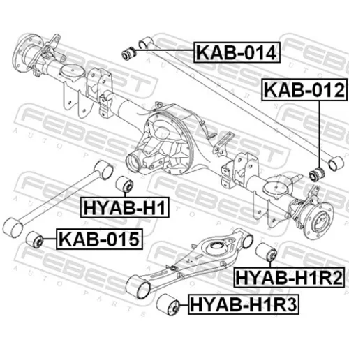 Uloženie riadenia HYAB-H1R3 /FEBEST/ - obr. 1