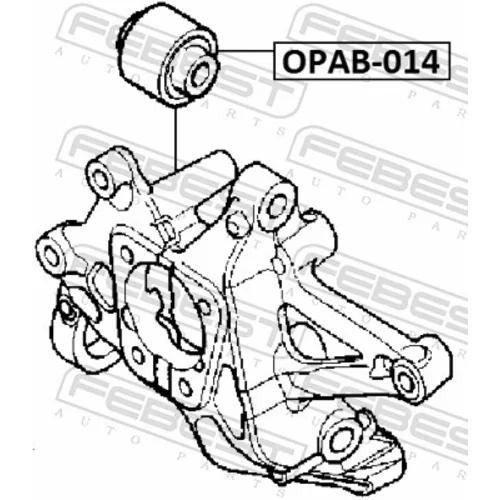 Uloženie riadenia OPAB-014 /FEBEST/ - obr. 1