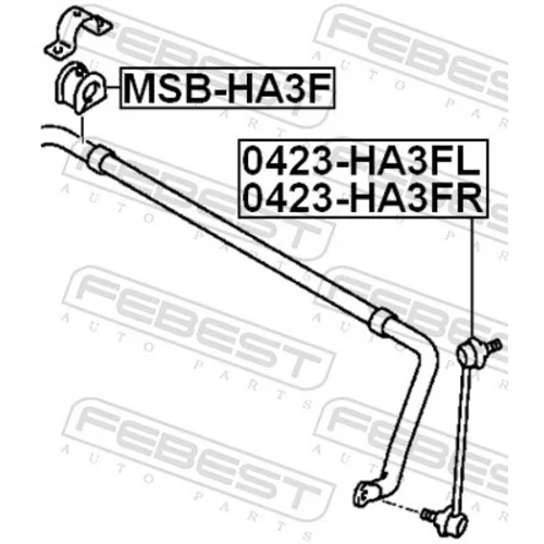 Tyč/Vzpera stabilizátora 0423-HA3FL /FEBEST/ - obr. 1