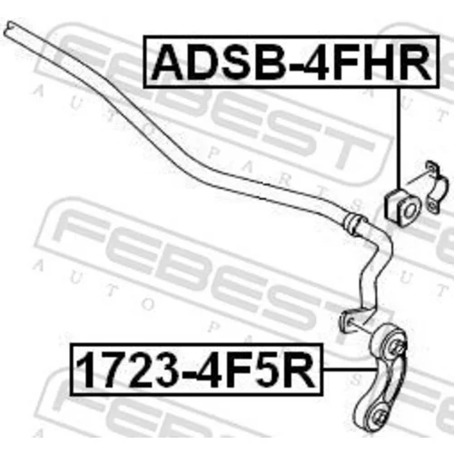 Tyč/Vzpera stabilizátora 1723-4F5R /FEBEST/ - obr. 1