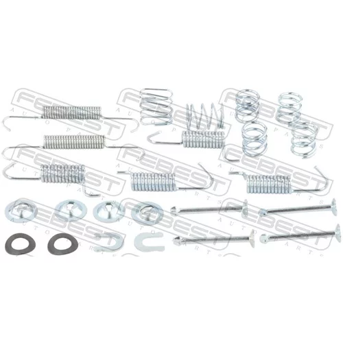 Sada príslušenstva čeľustí parkovacej brzdy FEBEST 2504-4007R-KIT
