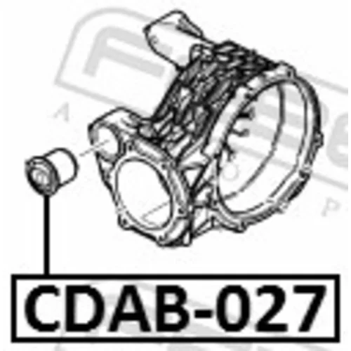 Uloženie, diferenciál CDAB-027 /FEBEST/ - obr. 1