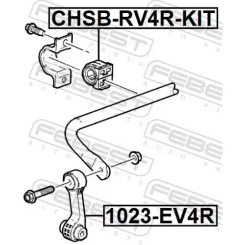 Opravná sada uloženia stabilizátora CHSB-RV4R-KIT /FEBEST/ - obr. 1
