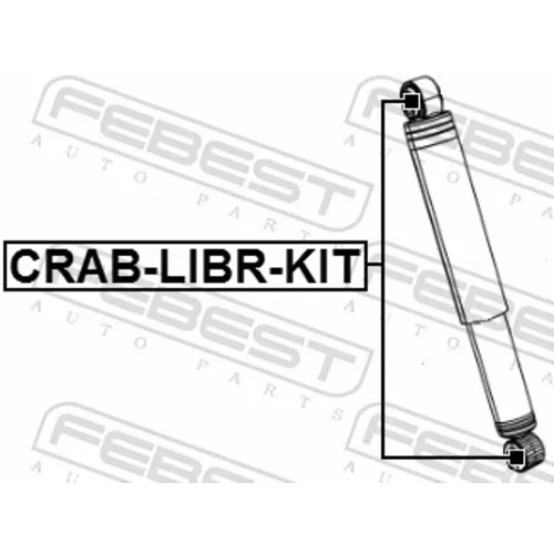 Montážna sada, Tlmič pérovania CRAB-LIBR-KIT /FEBEST/ - obr. 1