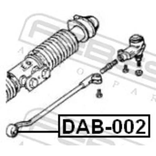 Uloženie prevodovky riadenia DAB-002 /FEBEST/ - obr. 1