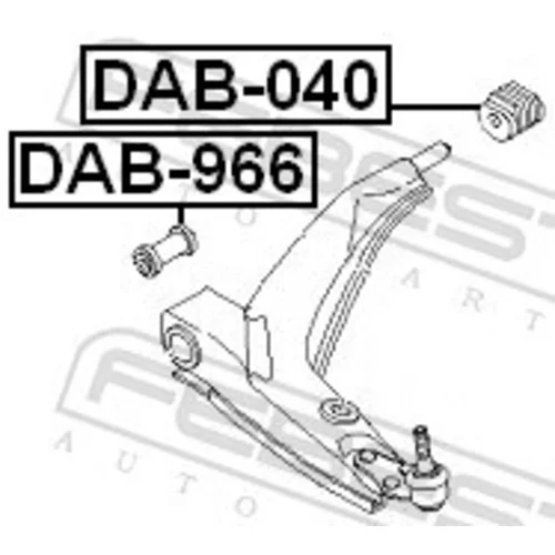 Uloženie riadenia DAB-966 /FEBEST/ - obr. 1