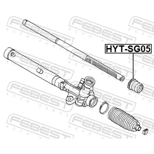 Puzdro pre hriadeľ riadenia HYT-SG05 /FEBEST/ - obr. 1