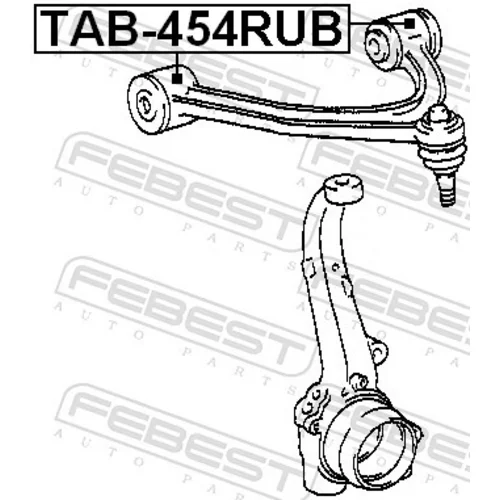 Uloženie riadenia TAB-454RUB /FEBEST/ - obr. 1