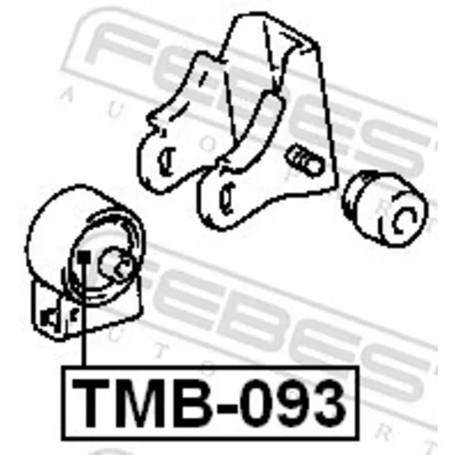 Uloženie motora TMB-093 /FEBEST/ - obr. 1