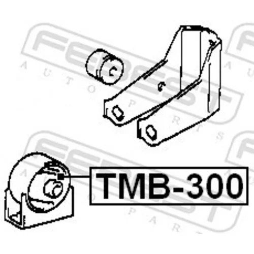 Uloženie motora TMB-300 /FEBEST/ - obr. 1