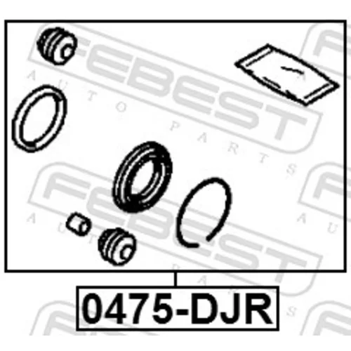 Opravná sada brzdového strmeňa 0475-DJR /FEBEST/ - obr. 1