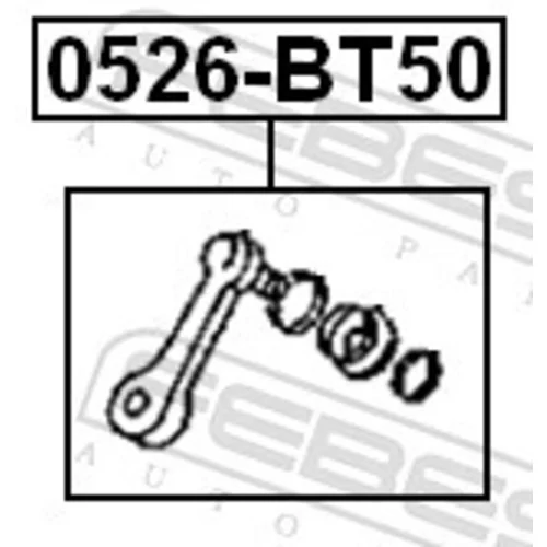 Hlavná páka riadenia 0526-BT50 /FEBEST/ - obr. 1