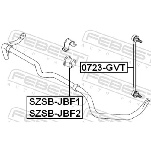Tyč/Vzpera stabilizátora 0723-GVT /FEBEST/ - obr. 1