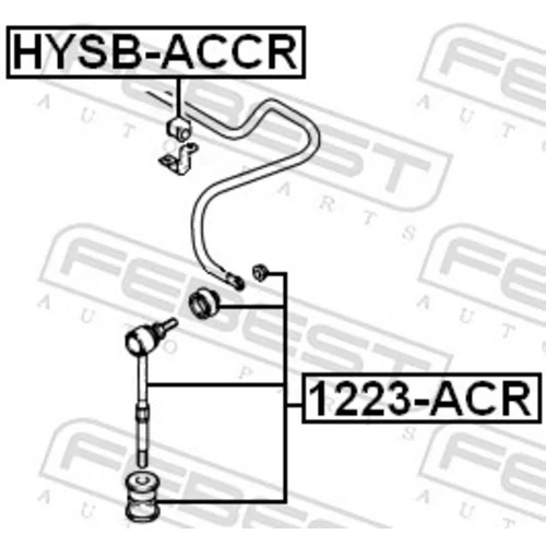Tyč/Vzpera stabilizátora 1223-ACR /FEBEST/ - obr. 1