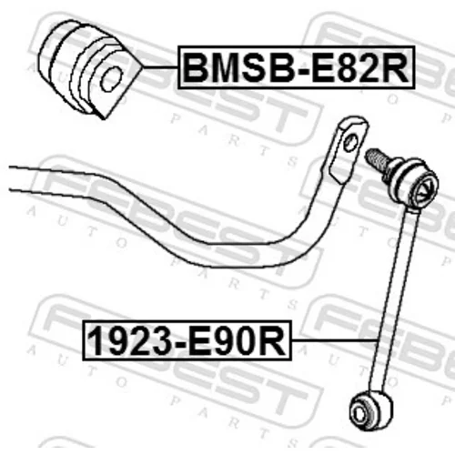 Tyč/Vzpera stabilizátora 1923-E90R /FEBEST/ - obr. 1