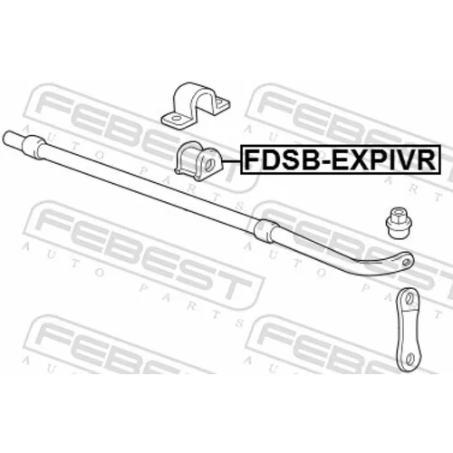 Uloženie priečneho stabilizátora FDSB-EXPIVR /FEBEST/ - obr. 1