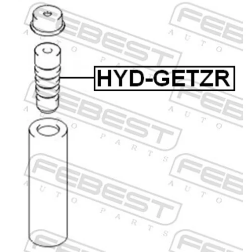 Doraz odpruženia HYD-GETZR /FEBEST/ - obr. 1