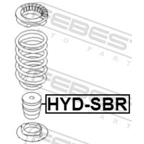 Doraz odpruženia HYD-SBR /FEBEST/ - obr. 1