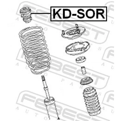 Doraz odpruženia KD-SOR /FEBEST/ - obr. 1
