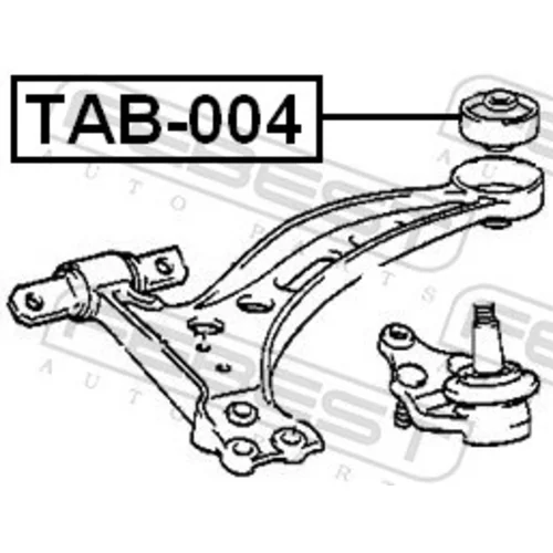 Uloženie riadenia TAB-004 /FEBEST/ - obr. 1