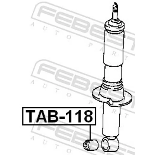 Vymedzovacia trubka pre tlmič pérovania TAB-118 /FEBEST/ - obr. 1