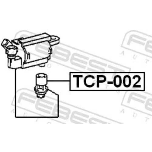 Pripájací konektor zapaľovacej cievky TCP-002 /FEBEST/ - obr. 1
