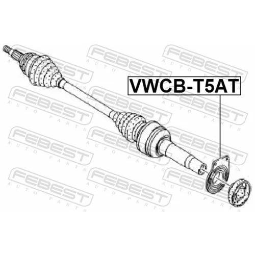 Ložisko hnacieho hriadeľa VWCB-T5AT /FEBEST/ - obr. 1