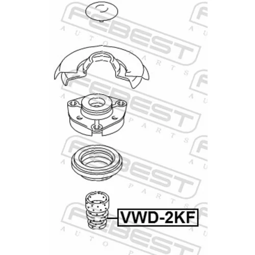 Doraz odpruženia VWD-2KF /FEBEST/ - obr. 1