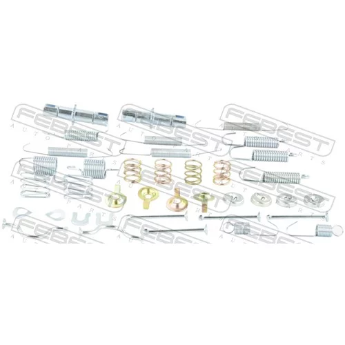 Sada príslušenstva čeľustí parkovacej brzdy FEBEST 0104-GRJ150R-KIT