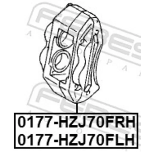 Brzdový strmeň 0177-HZJ70FLH /FEBEST/ - obr. 1