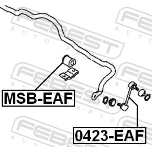 Tyč/Vzpera stabilizátora 0423-EAF /FEBEST/ - obr. 1