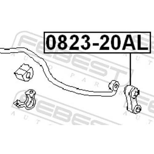 Tyč/Vzpera stabilizátora 0823-20AL /FEBEST/ - obr. 1