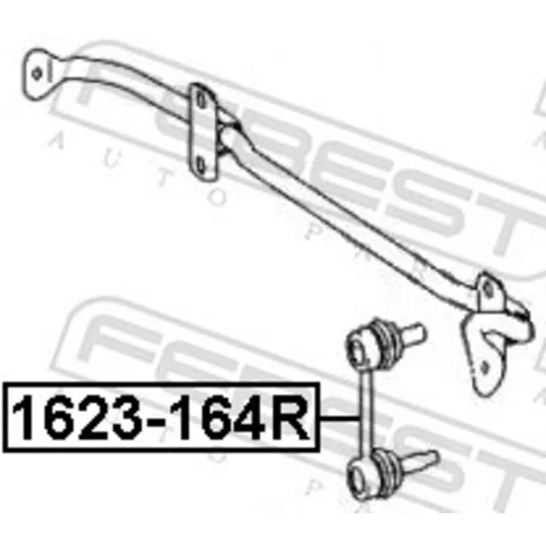 Tyč/Vzpera stabilizátora 1623-164R /FEBEST/ - obr. 1