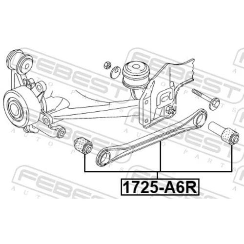 Rameno zavesenia kolies 1725-A6R /FEBEST/ - obr. 1