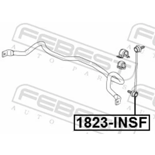 Tyč/Vzpera stabilizátora 1823-INSF /FEBEST/ - obr. 1